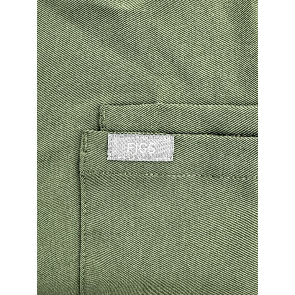 FIGS‎ Scrub Top Mens Sz 2XL Green Leon Technical Collection V-Neck Pocket FM1500 - Picture 4 of 16
